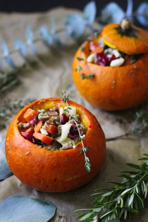 1. Stuffing Stuffed Pumpkin