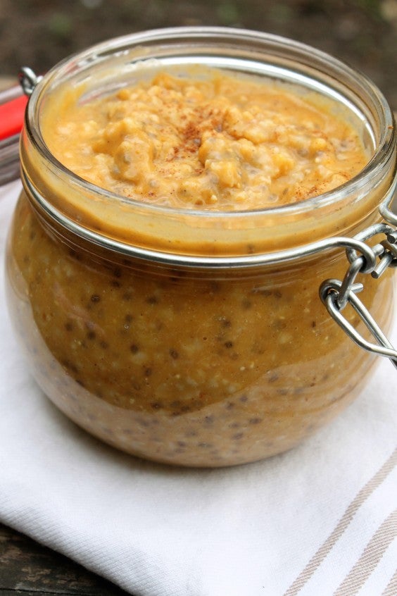 11. Pumpkin Chia Cinnamon Oatmeal