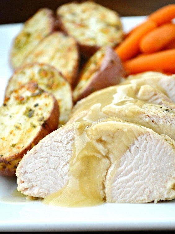 Tuscan Turkey Dinner With Roasted Red Potatoes