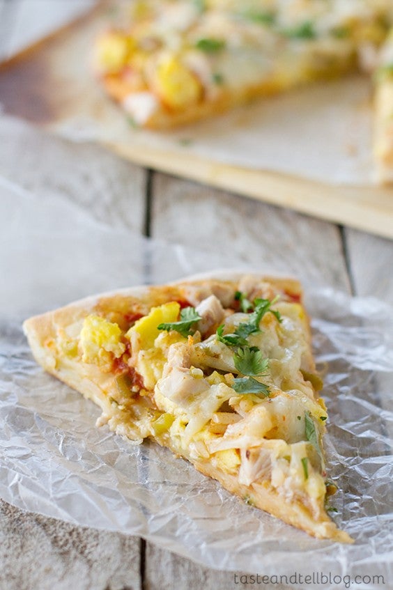 4. Mexican Turkey Breakfast Pizza