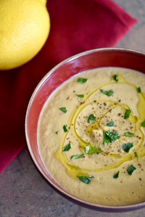 13. Creamy Vegan Artichoke Soup