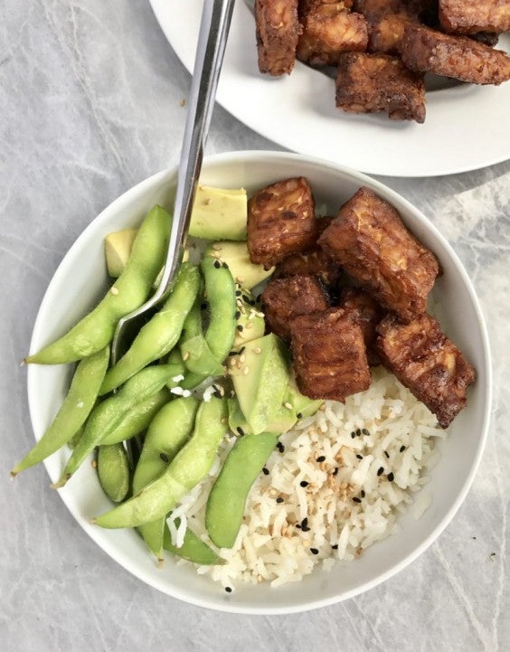 11. Allergy-Friendly “Peanut” Tempeh