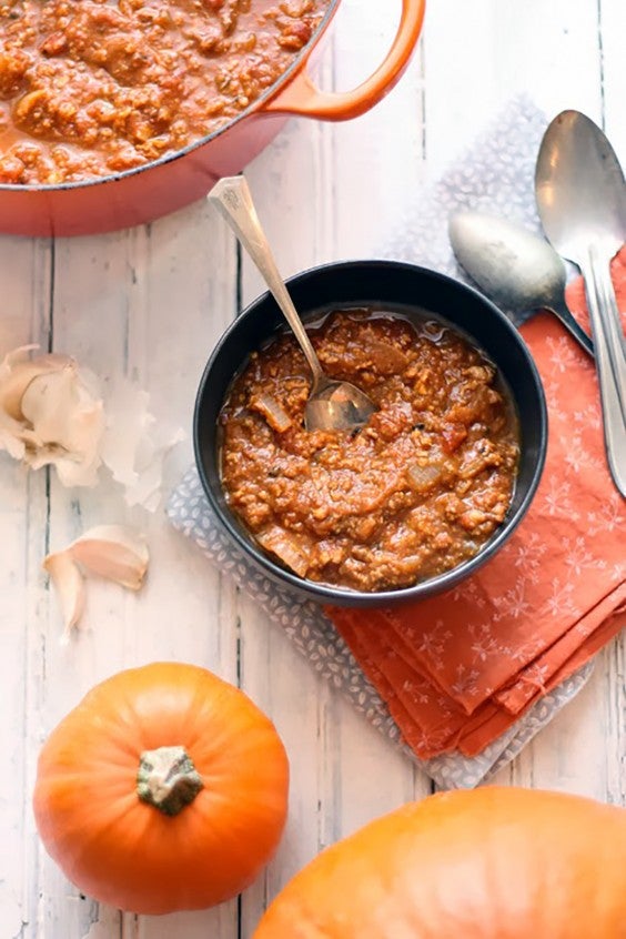 Paleo Dinners: Pumpkin Paleo Chili