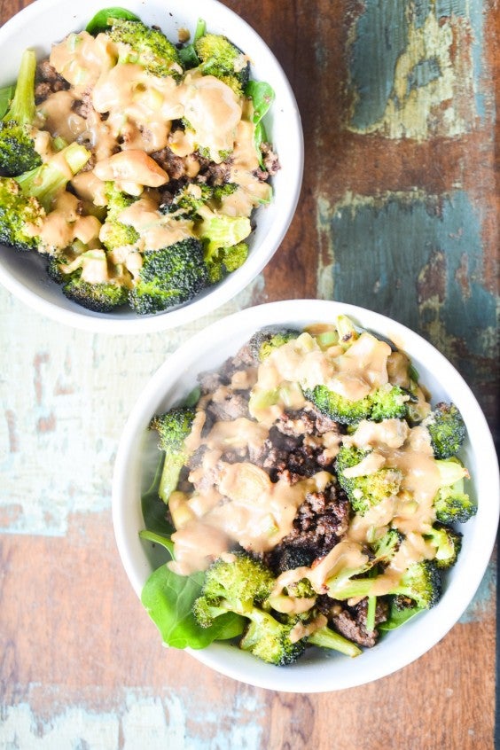 8. Beef and Broccoli Bowls With Sunshine Sauce