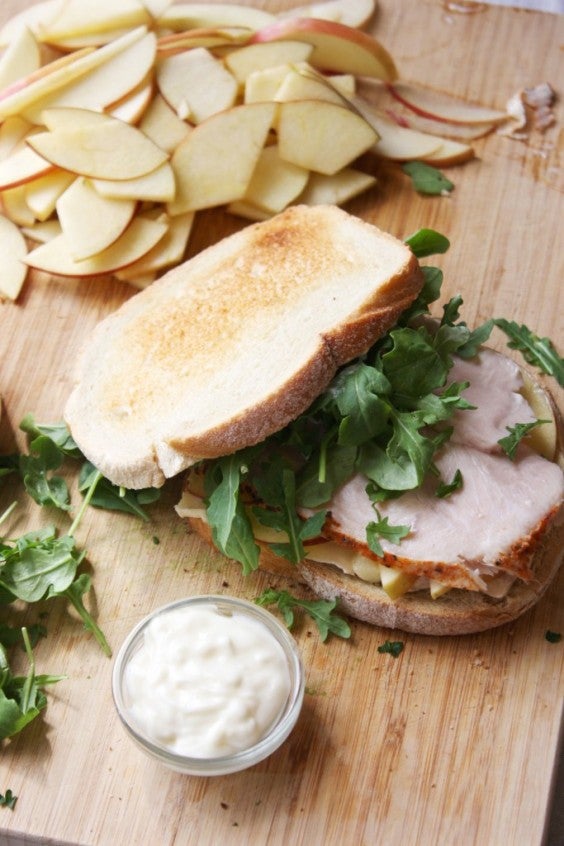 15. Turkey, Apple, and Brie Sandwich With Apple Cider Mayo