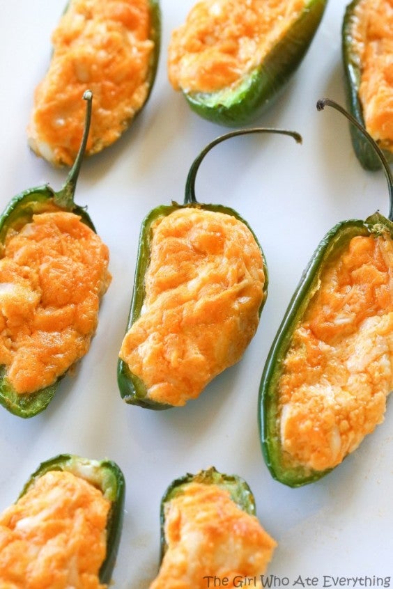 11. Buffalo Chicken Jalapeño Poppers
