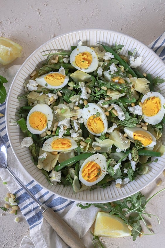 12. Artichoke Salad With Goat Cheese
