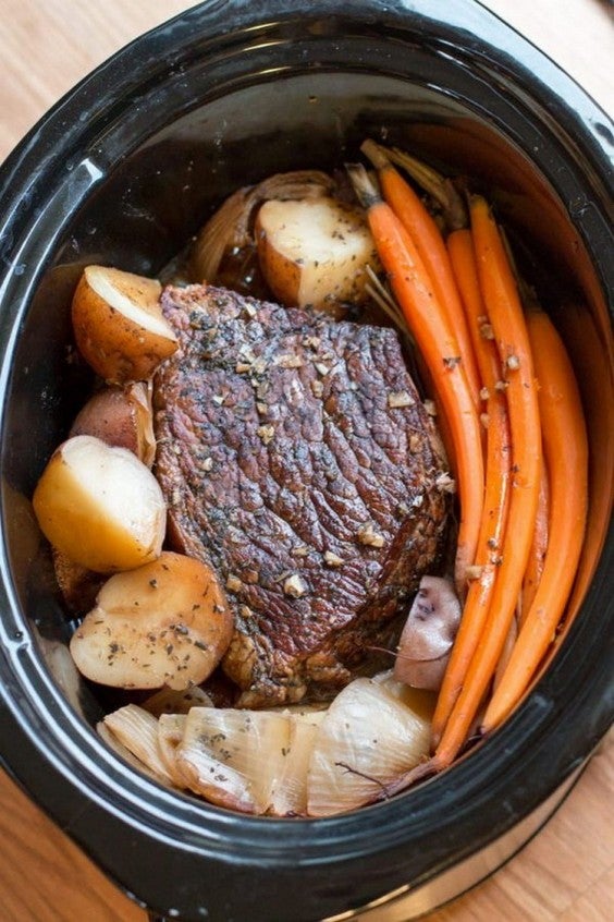 4. Balsamic Beef Roast and Veggies