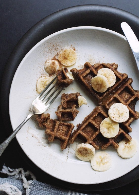 6. Whole Grain Aquafaba Waffles