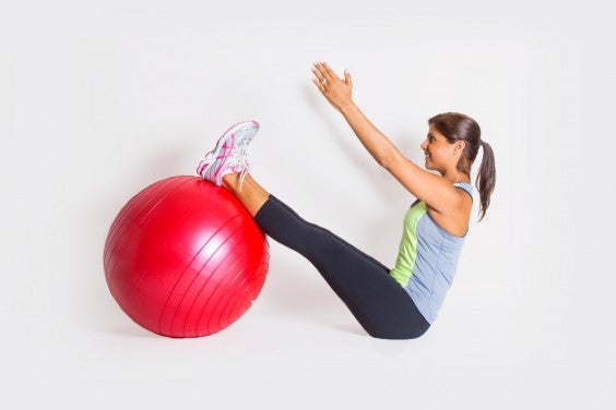 exercises you can do with an exercise ball
