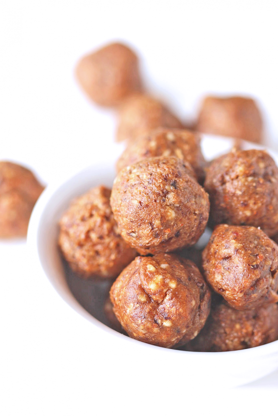 Vanilla Plum Energy Bites