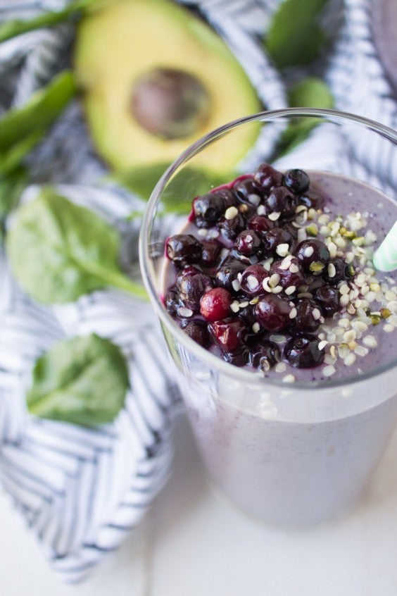 Vegan Blueberry Energy Smoothie Recipe