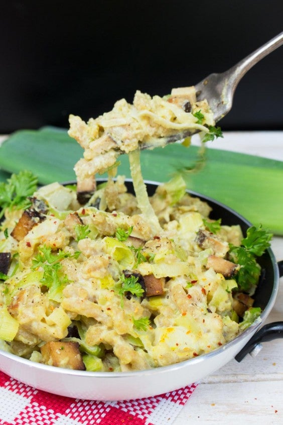 Tofu Recipes: Vegan German Cheese Spaetzle