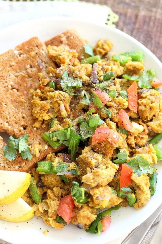 6. Chickpea Flour Scramble