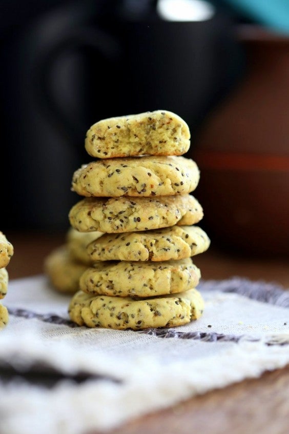 4. Vegan Lemon Cookies With Chia