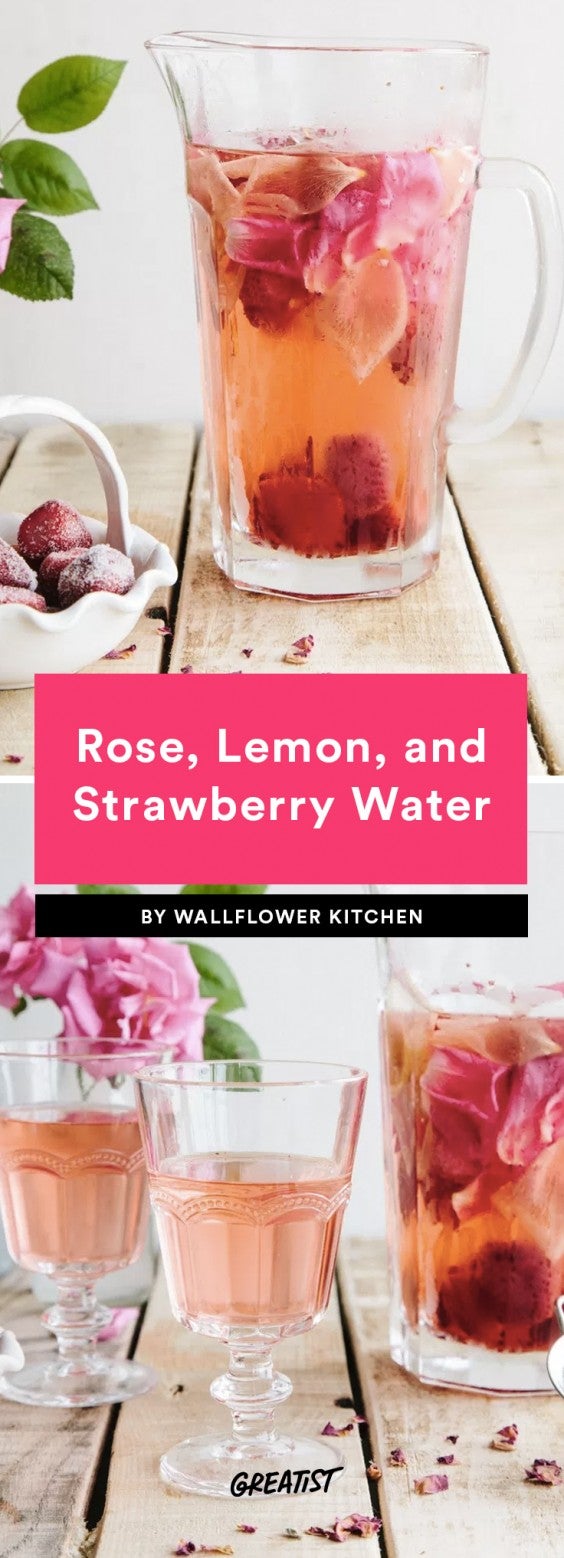 STRAWBERRY ROSE WATER