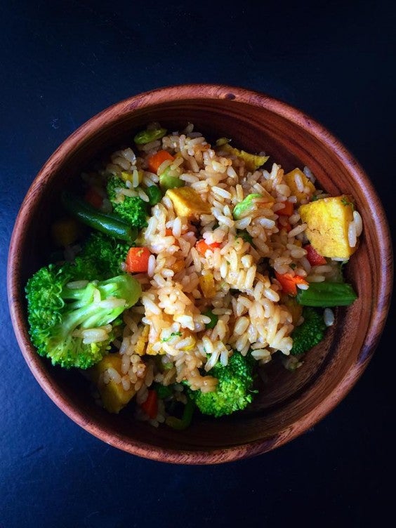 12. 10-Minute Fried Rice for One