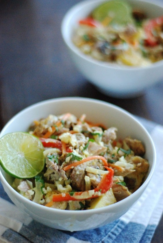 8. Curried Pork Bowls