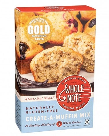 5. Whole Note Naturally Gluten-Free Create-a-Muffin Mix