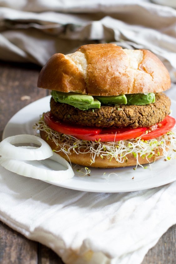 13. Pumpkin Black Bean Burgers