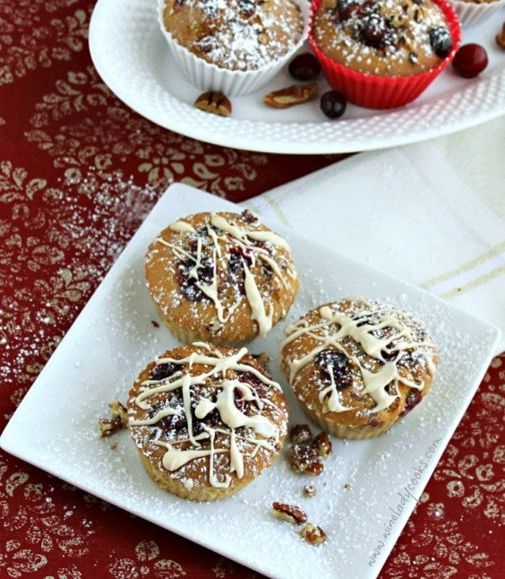 15. Gluten-Free Cranberry Pecan Muffins