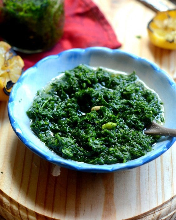 Marinade: Spicy Chimichurri Sauce