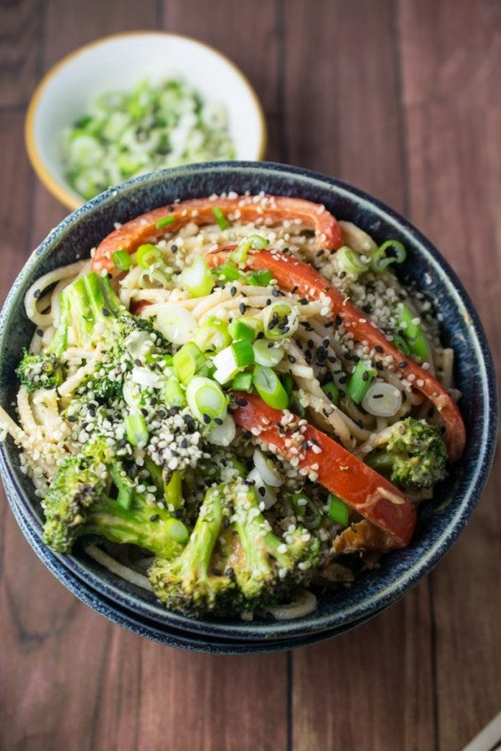 8. Sriracha Hemp Noodles