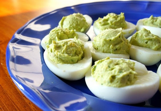 Paleo Snacks: Avocado Deviled Eggs