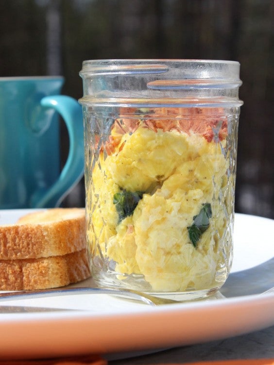 Bacon & Eggs in a Jar