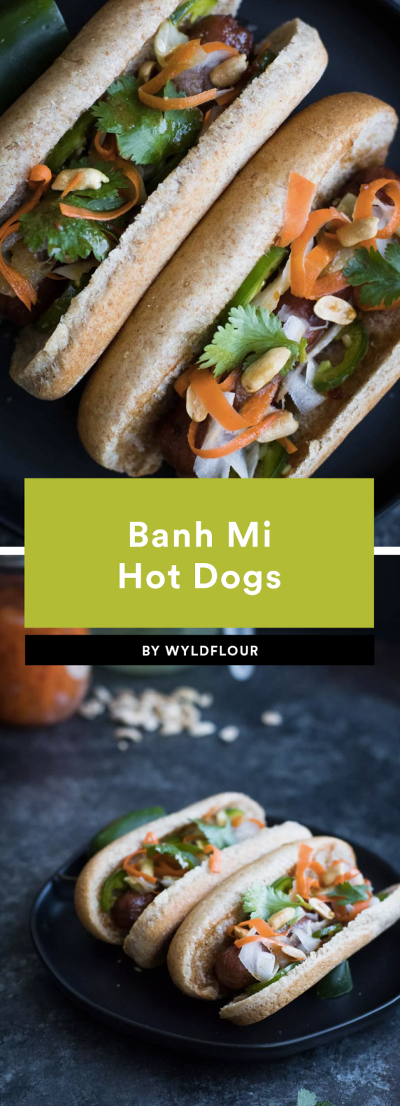 Banh Mi Hot Dogs