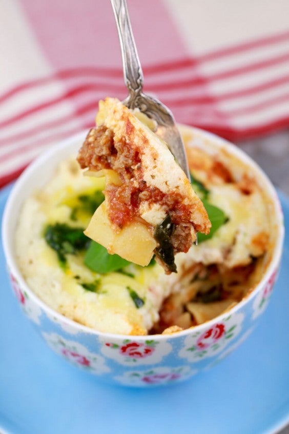 Mug Meals: Lasagna