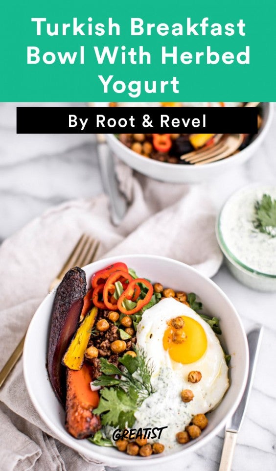 turkish breakfast bowl