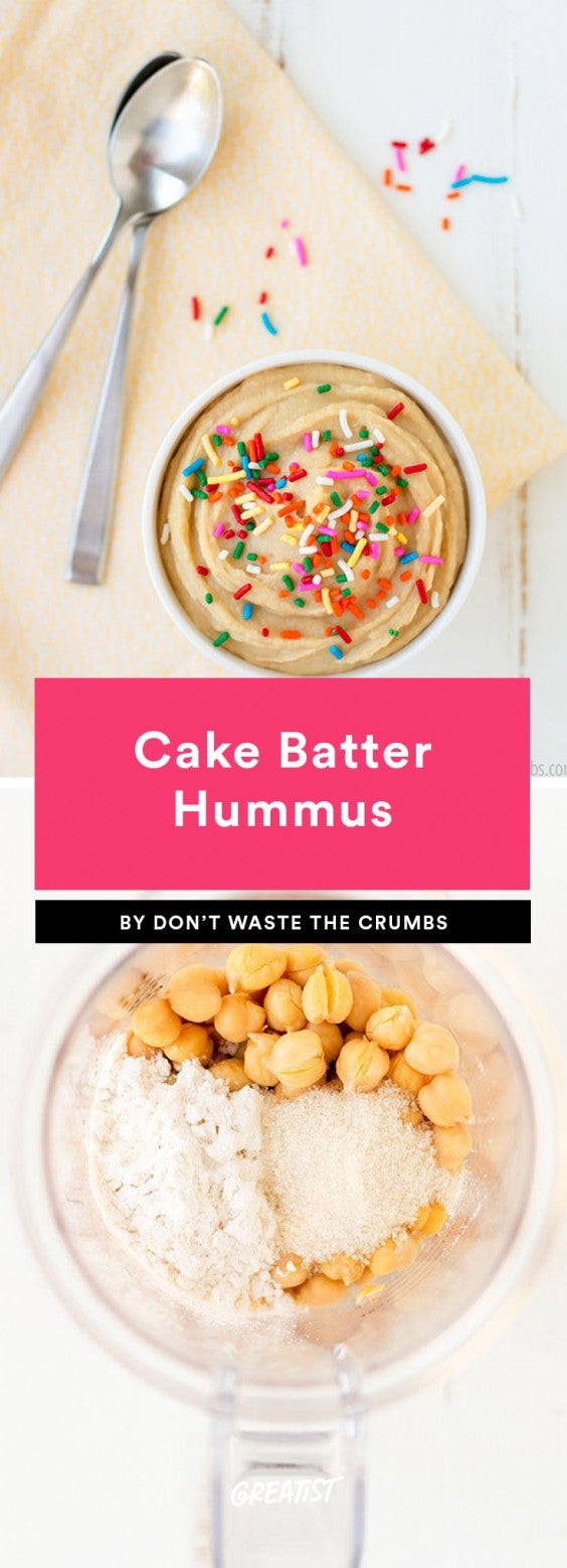 1. Cake Batter Hummus