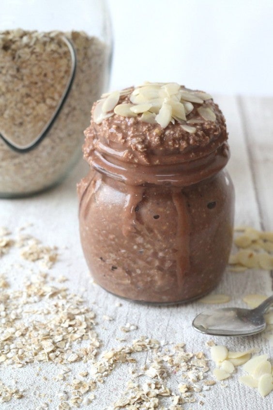 Choco-Banana Overnight Oats
