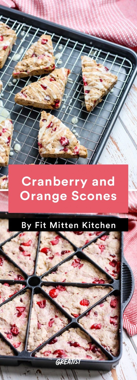 Fall Brunch: Cranberry Scones