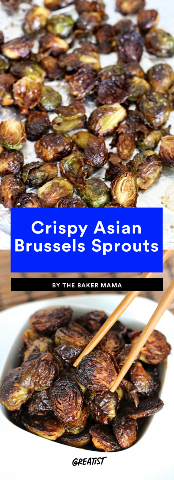 The Baker Mana_Crispy Asian Brussels sprouts