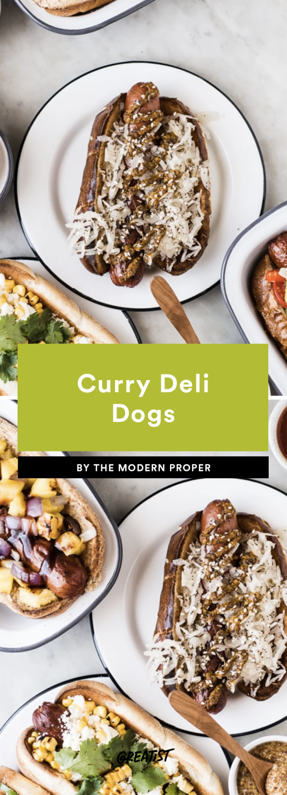 Curry Deli Dogs