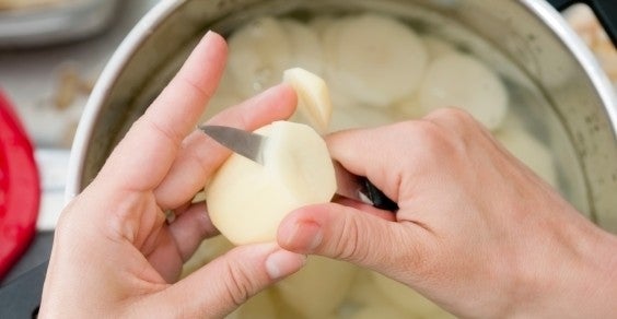 Sliced Potatoes