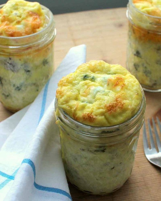 Mason Jar Frittata