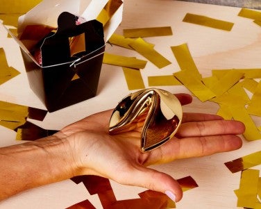 2. Golden Fortune Cookie
