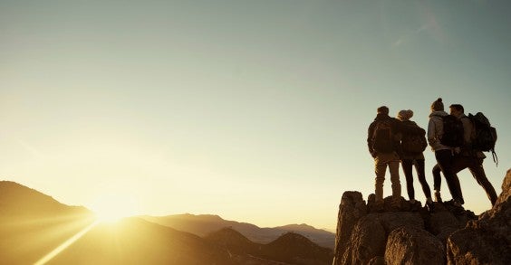 Group Hike at Sunrise