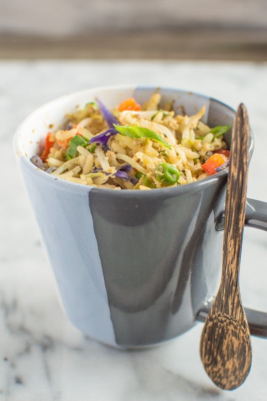 Mug Meals: Egg Fried Rice