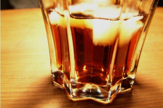 ice cube drink