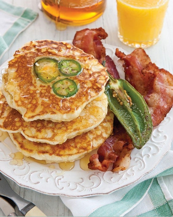 Jalapeño Cornmeal Pancakes