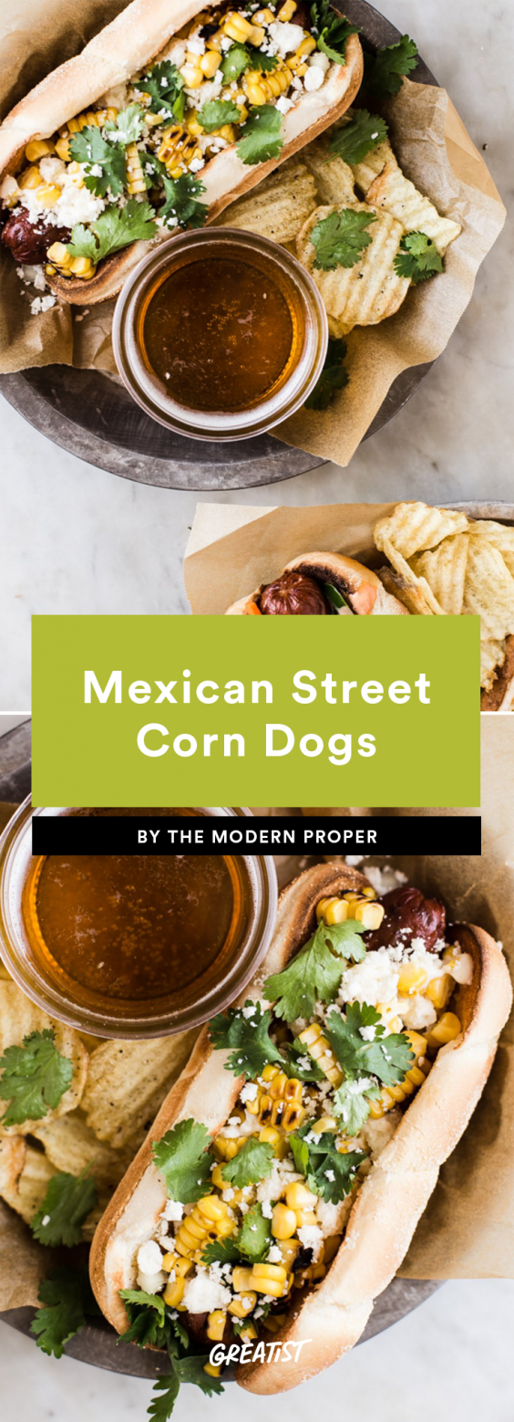 Mexican Street Corn Dogs