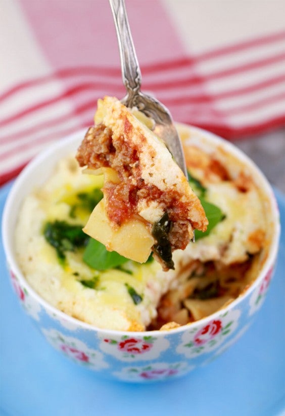 Pasta Sauce Recipes: Lasagna in a Mug