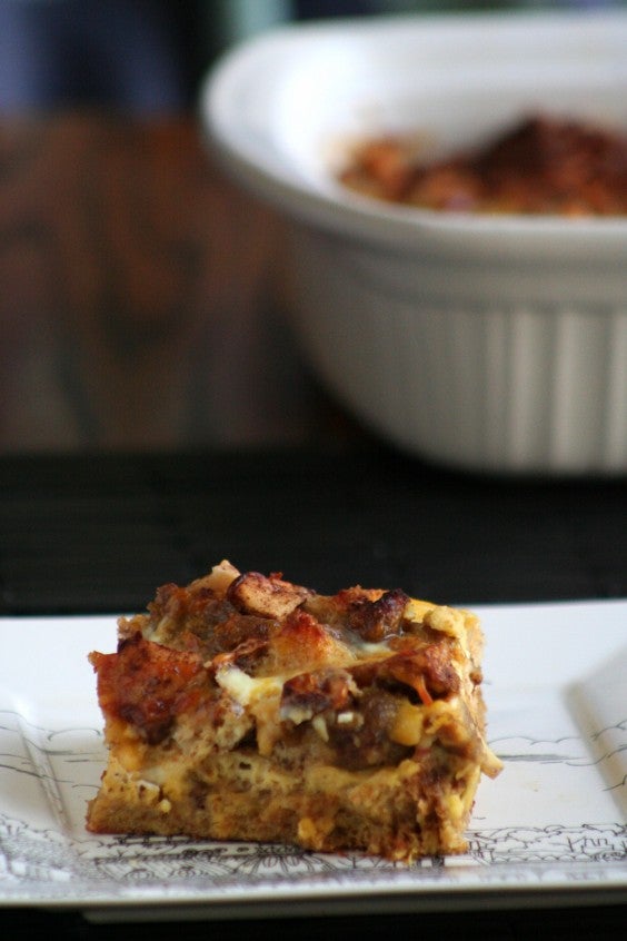 Healthy Casseroles: Sausage and Spiced Apple
