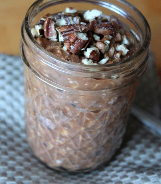 Salted Turtle Overnight Oats