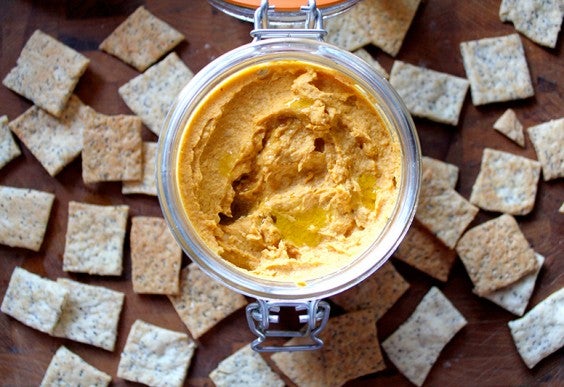Spiced Sweet Potato Hummus