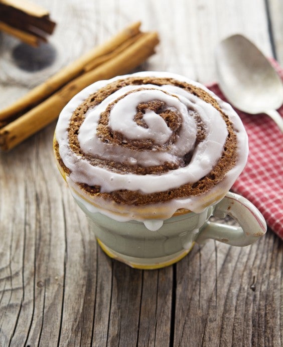 Mug Meals: Cinnamon Roll